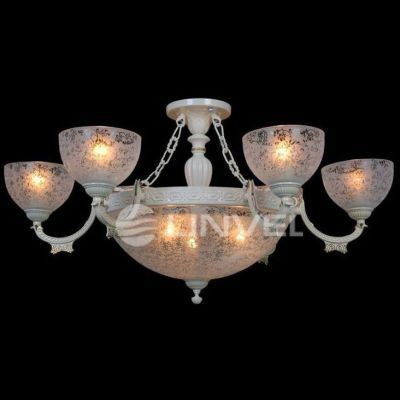 Люстра Linvel LV 8417/9 белое золото