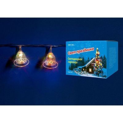 Гирлянда для помещений Uniel ULD-S0280-020/DTA RGB IP20 BELLS