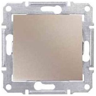 Переключатель перекрестный 1-клавишный Schneider Electric Sedna Титан 10А (сх.7)