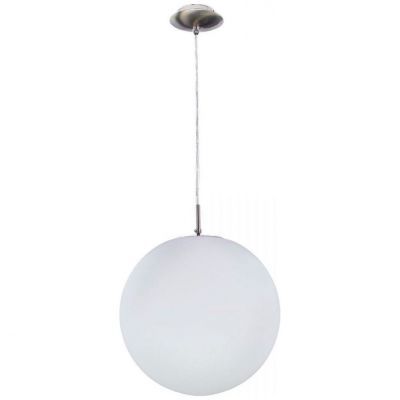 Подвес CITILUX CL941301 Шар 30см Белый + Хром Матовый Подвес