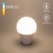 Светодиодная лампа Classic LED D 10W 4200K E27 А60 с датчиком освещенности и движения BLE2761 Elektrostandard