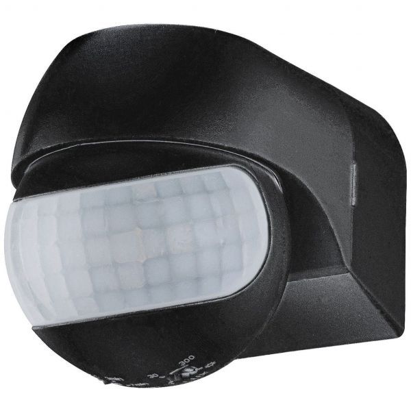 Инфракрасный датчик движения Elektrostandard SNS-M-10 12m 1,8-2,5m 800W IP44 180 Черный