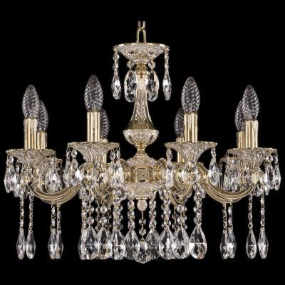 Люстра бронзовая 72101/8/175 A GW Bohemia Ivele Crystal