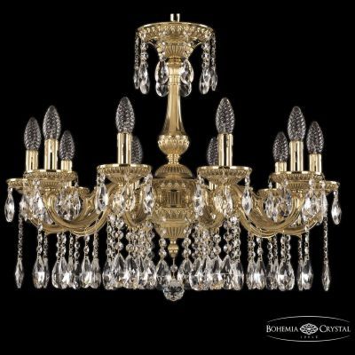 Люстра бронзовая 75101/10/210 A G Bohemia Ivele Crystal