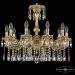 Люстра бронзовая 75101/10/210 A G Bohemia Ivele Crystal