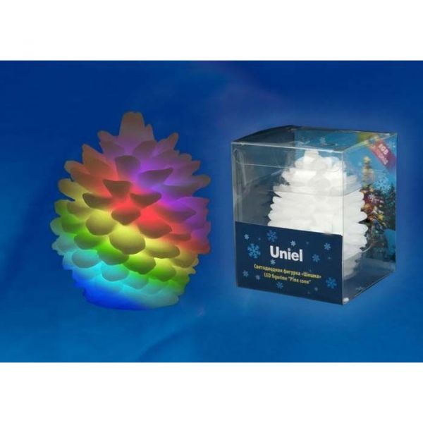 Фигура светодиодная Uniel ULD-F004 RGB PINE CONE