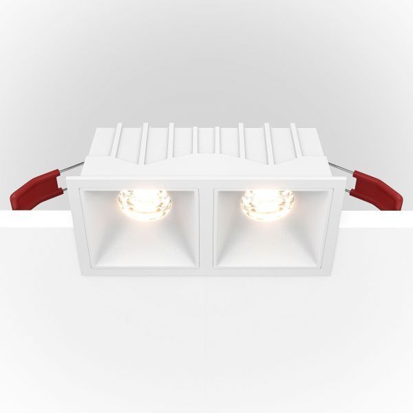 Встраиваемый светильник Maytoni DL043-02-10W3K-D-SQ-W