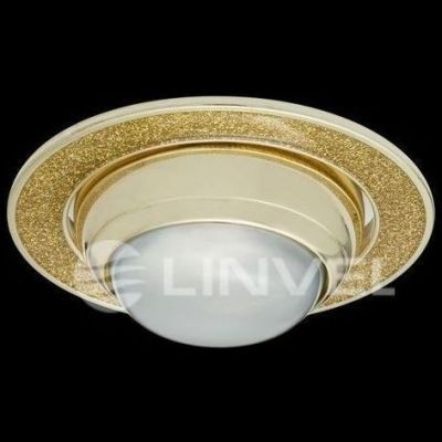 Светильник встраиваемый Linvel ELC-620 R-50 E14 G/R13