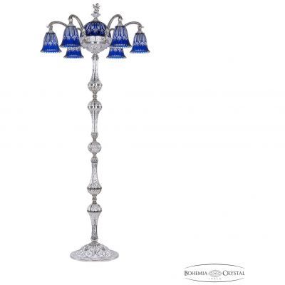 Торшер бронзовый 72009TP/6/175 NW P2 D Clear-Blue/H-1I FA1S Bohemia Ivele Crystal