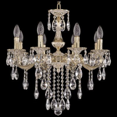 Люстра бронзовая 72101/8/175 B GW Bohemia Ivele Crystal