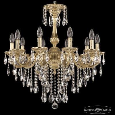 Люстра бронзовая 75101/10/210 B G Bohemia Ivele Crystal