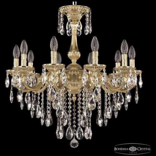 Люстра бронзовая 75101/10/210 B G Bohemia Ivele Crystal