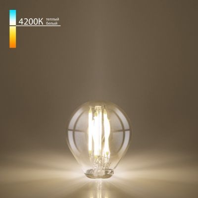 Филаментная светодиодная лампа G45 6W 4200K E27 тонированная Elektrostandard BLE2752