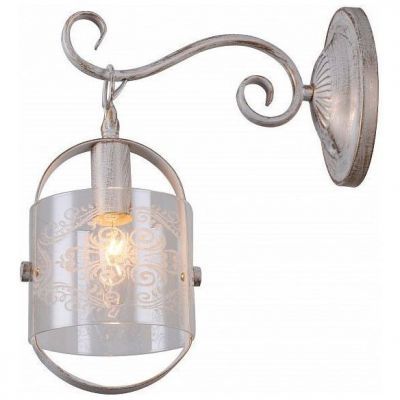 Бра Linvel LB 9124/1 Алдан Белый/золото E14 40W