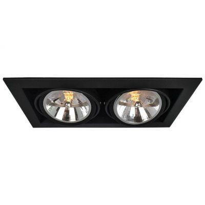 Точечный светильник Arte Lamp A5935PL-2BK