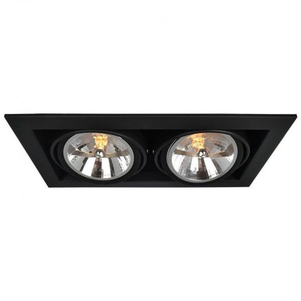 Точечный светильник Arte Lamp A5935PL-2BK