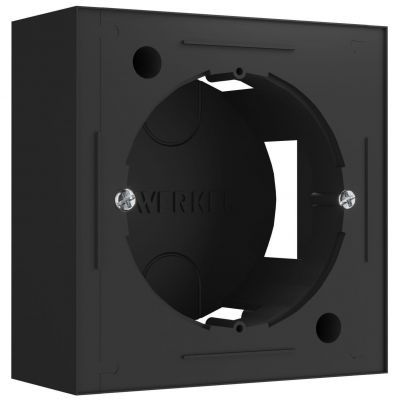 Коробка для накладного монтажа (черный) Werkel W8000008