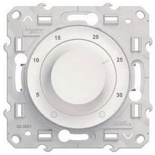 Регулятор теплого пола Schneider Electric Odace с внешним датчиком 10А белый