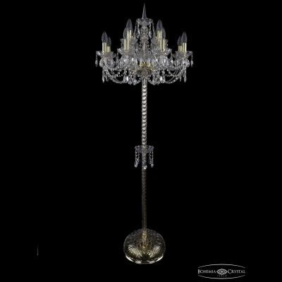 Торшер Bohemia Ivele Crystal 1406T2/8+4/195-165/G