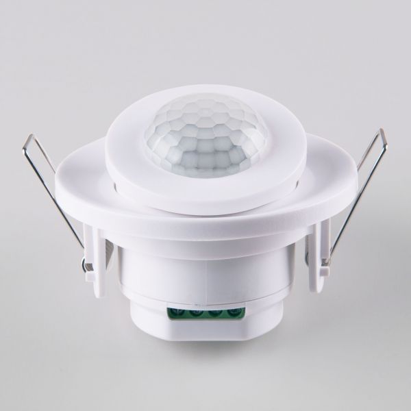 Инфракрасный датчик движения Elektrostandard SNS-M-12 8m 2,2-4m 800W IP20 360 Белый