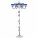 Торшер бронзовый 72009TP/6/175 NW P2 U Clear-Blue/H-1H FL3S Bohemia Ivele Crystal