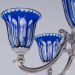 Торшер бронзовый 72009TP/6/175 NW P2 U Clear-Blue/H-1H FL3S Bohemia Ivele Crystal