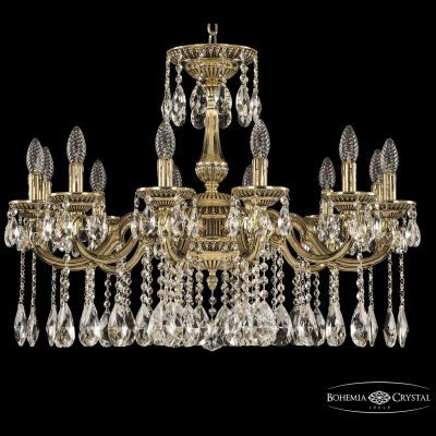 Люстра бронзовая 75101/12/250 A GB Bohemia Ivele Crystal