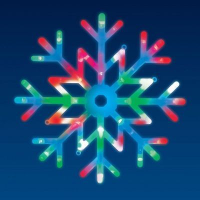 Фигура светодиодная Uniel ULD-H4040-048/DTA RGB IP20 SNOWFLAKE