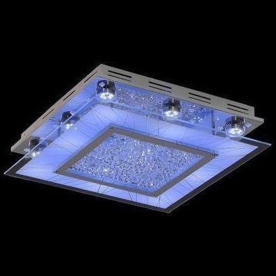 Люстра LV 8533/9 Хром/LED красный+синий/смена цвета