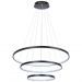 Подвесной светодиодный светильник Arte Lamp A2197SP-3BK