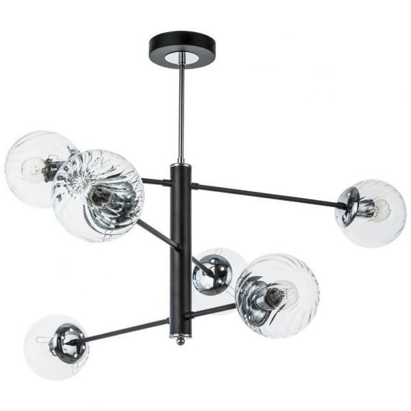 Потолочная люстра Arte Lamp Segin A3566PL-6BK