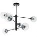 Потолочная люстра Arte Lamp Segin A3566PL-6BK