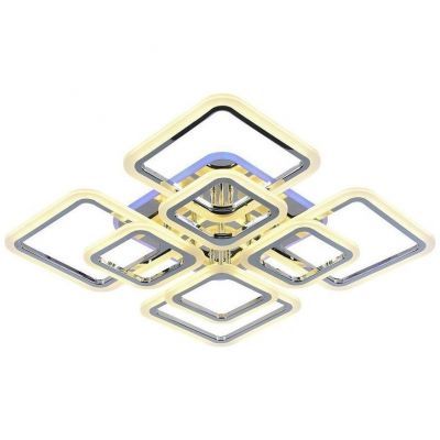 Светодиодная люстра Profit Light 8075/4+4 CHR RGB