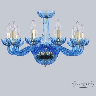Хрустальная люстра 1311/8/165 G Cl/Shampan/M-1F Bohemia Ivele Crystal