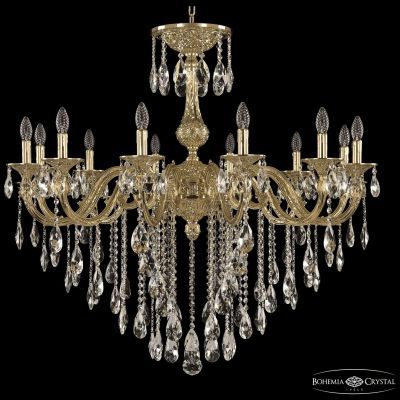 Люстра бронзовая 71101/12/360 B G Bohemia Ivele Crystal