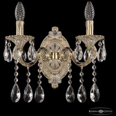 Бра бронзовые 7201B10/2/175 A GW Bohemia Ivele Crystal