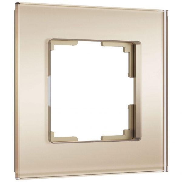 Рамка на 1 пост Senso (шампань, стекло soft-touch) W0013111 Werkel