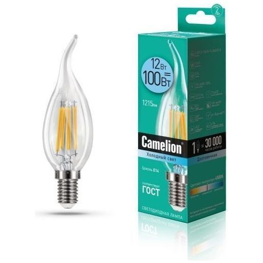 Светодиодная лампа Camelion LED12-CW35-FL/845/E14