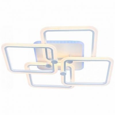 Потолочный светодиодный светильник 8001/4 WHT 154W RGB белый Profit Light
