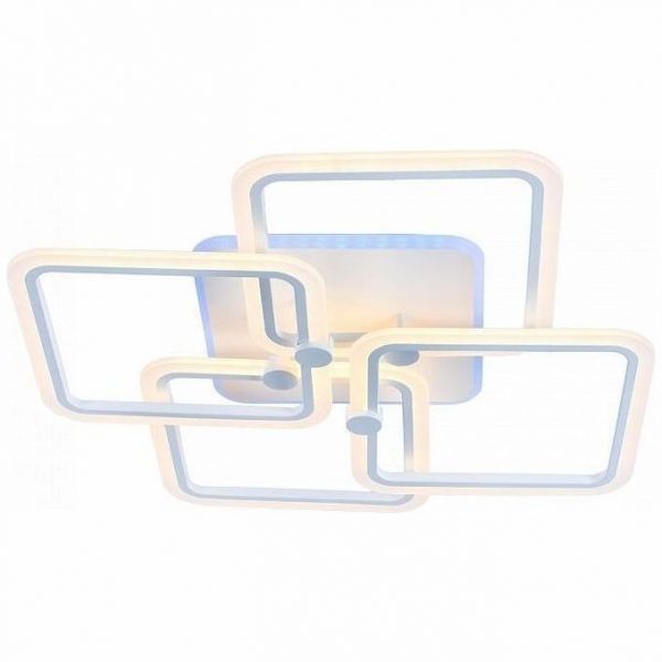 Потолочный светодиодный светильник 8001/4 WHT 154W RGB белый Profit Light