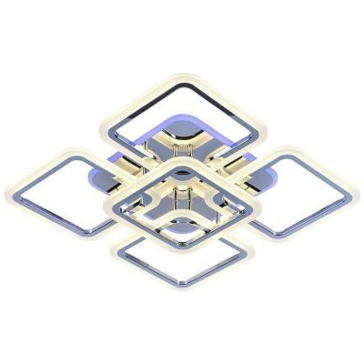 Светодиодная люстра Profit Light 8075/4+1 CHR RGB
