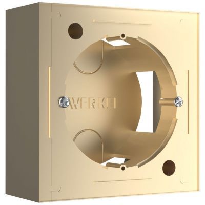 Коробка для накладного монтажа (шампань) Werkel W8000011