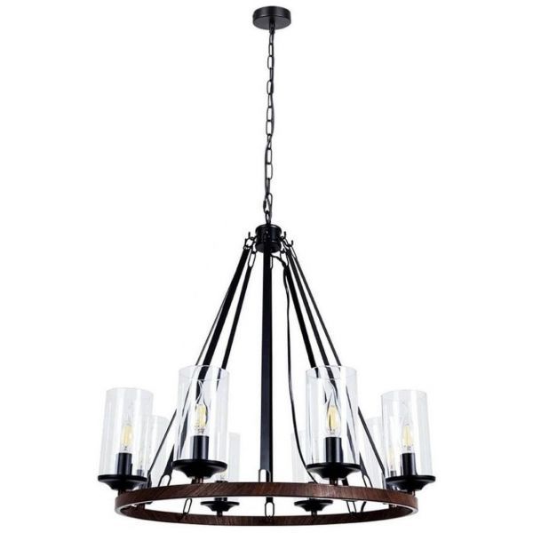 Подвесная люстра Arte Lamp A7014SP-8BK