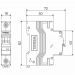 Автоматический выключатель 1P 63 A C 4,5 кА Werkel W901P634