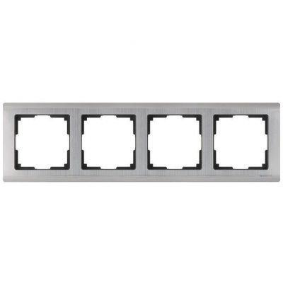 Рамка 4-местная Werkel W0041602 глянцевый никель (WL02-Frame-04)