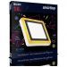 Накладной светодиодный светильник 18W 6500K с желтым контуром Smartbuy SBLSq1-DLB-18-65K-O
