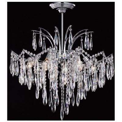 Люстра хрустальная ЭкономСвет 15538/9CR+CL