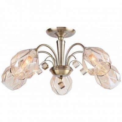 Люстра Linvel LV 9318/5 Теннеси Античная бронза E14