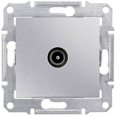 Розетка TV оконечная Schneider Electric Sedna Алюминий 1dB