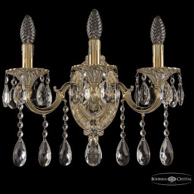 Бра бронзовые 7201B10/3/175 A GW Bohemia Ivele Crystal